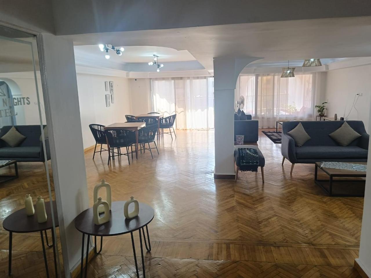 Pyramids Nights Hostel Kafrat al Jabal ภายนอก รูปภาพ